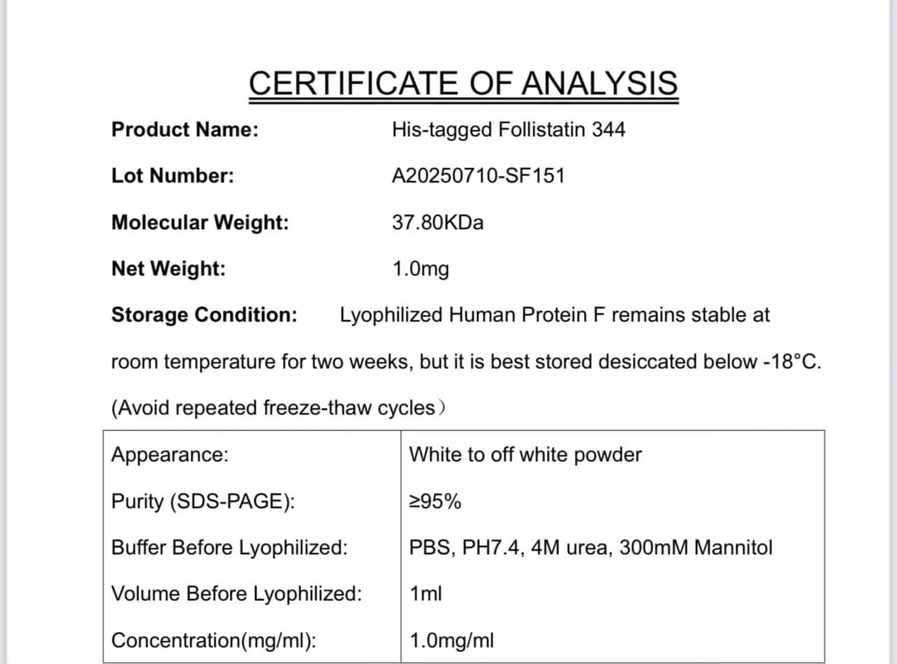 Follistatin 344 1mg - Image 2